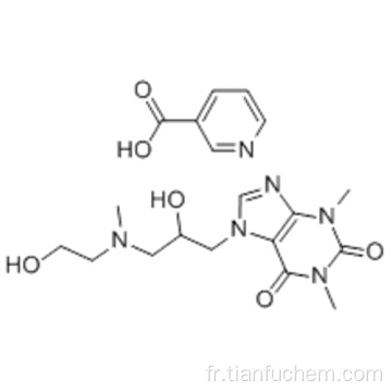 Nicotinate de xanthinol CAS 437-74-1